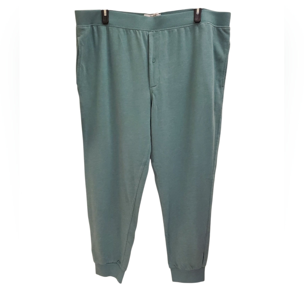 Goodfellow & Co Men's Teal Green XXL Cotton Polyester Blend Jogger Style